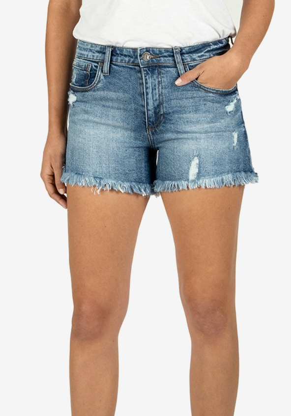 Vintage Frayed Jean Cut Off Shorts