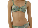 Tropical Print Seamless Bikini Bottom