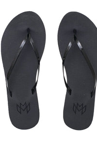 Women's Black Flip Flops