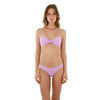 Light Purple Knotted Front Bikini Top