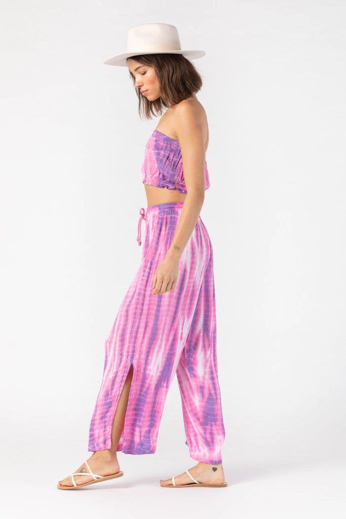 Pink Tie-Dye Resort Wear Set 