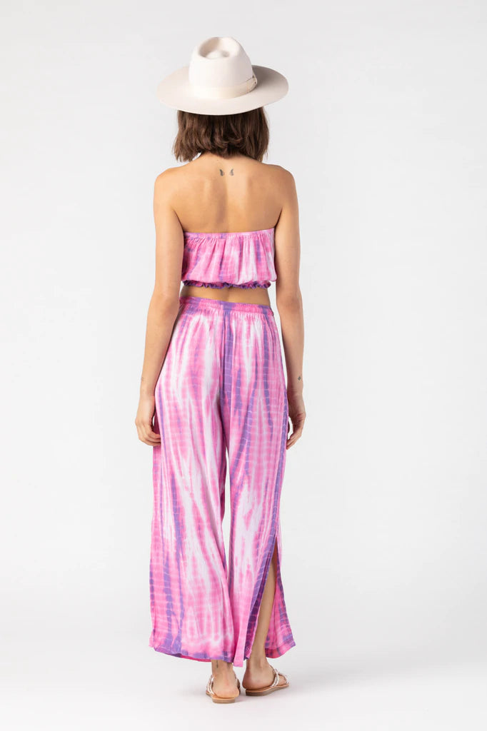 Pink Tie-Dye Resort Wear Set 