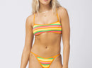 Multicolor Latin Cut Bikini Bottom 