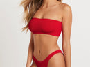 Baywatch Red Bandeau Top