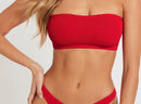 Baywatch Red Bandeau Top