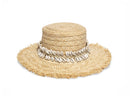 Shell Detailed Fringe Hat