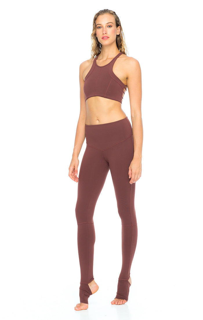 Brown leggings