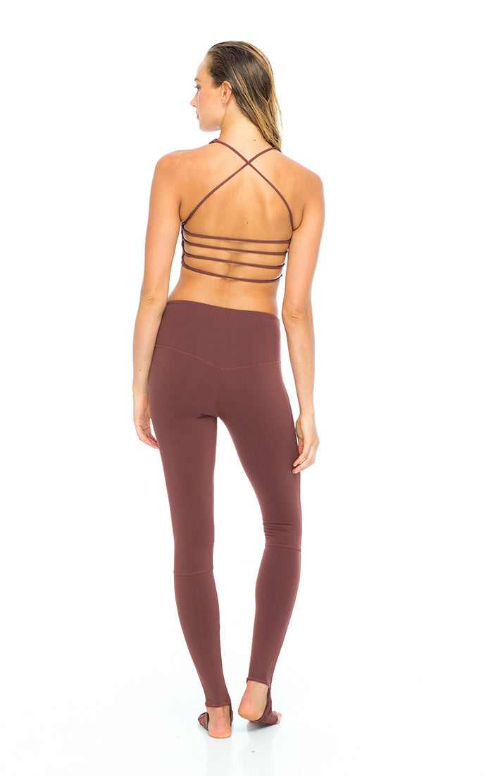 Brown leggings