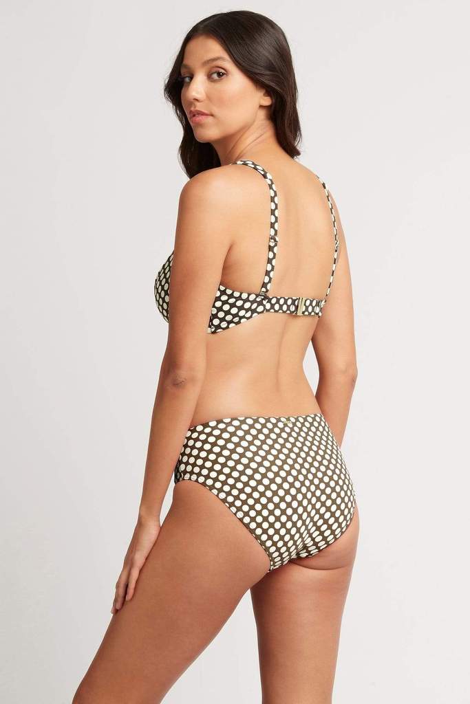 Dot Print Hipster Bikini Bottom