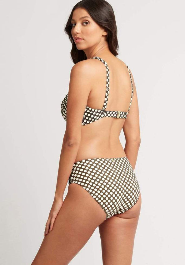 Dot Print Hipster Bikini Bottom