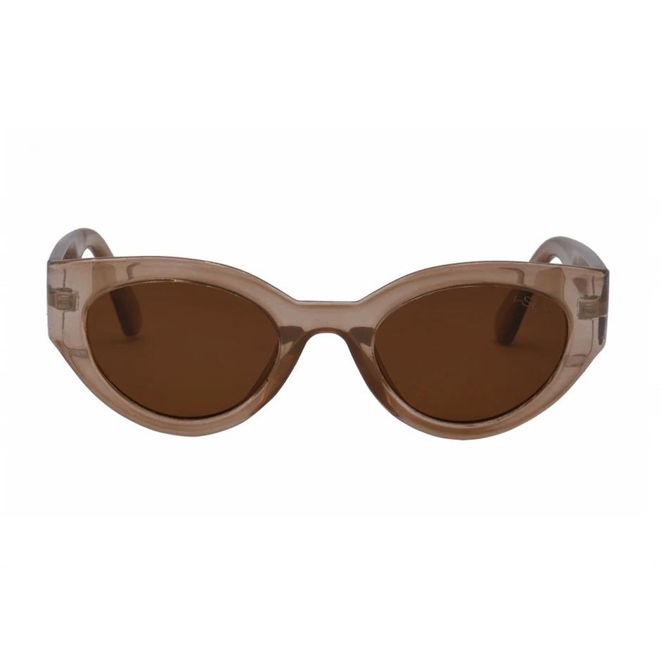 Taupe cat eye glasses