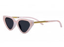  Pink Pearl Cat Eye Sunglasses