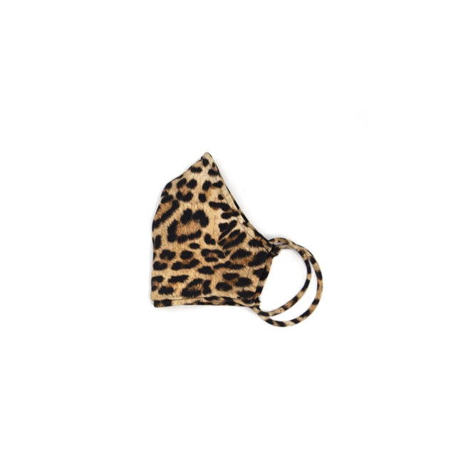 leopard face mask