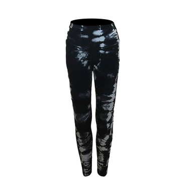 Black High Waist Tie Dye Leggings