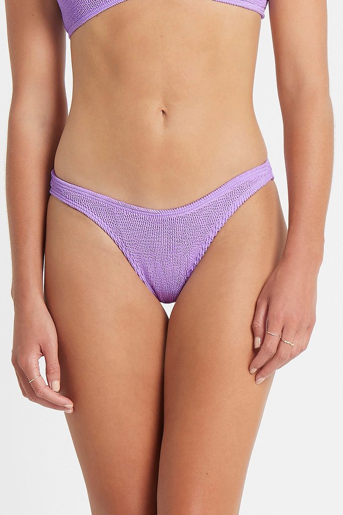 Lavender Stretchy Latin Cut Bikini Bottom