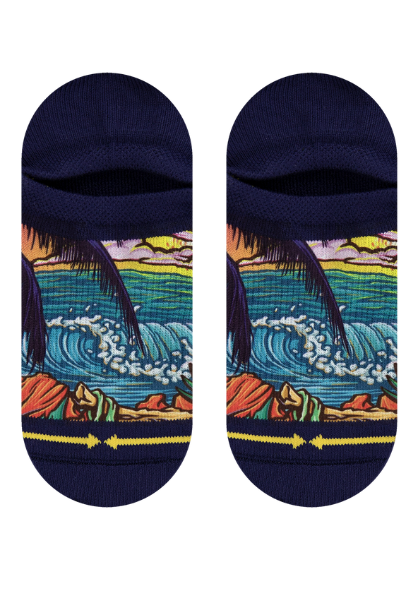 Tropical Beach Socks