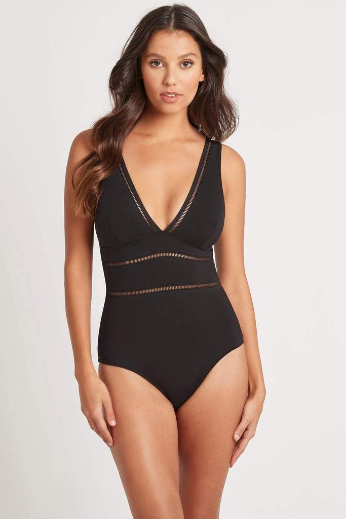 Black Removable Cup One Piece 