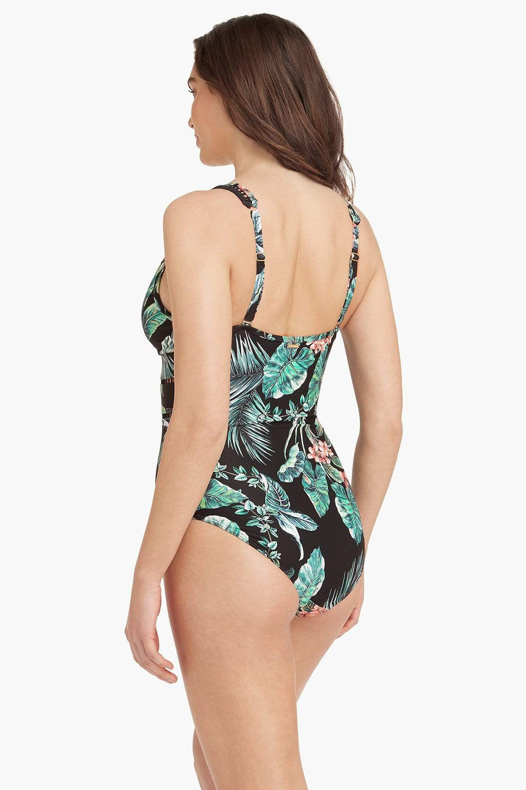 Tropical Print Supportive One Piece