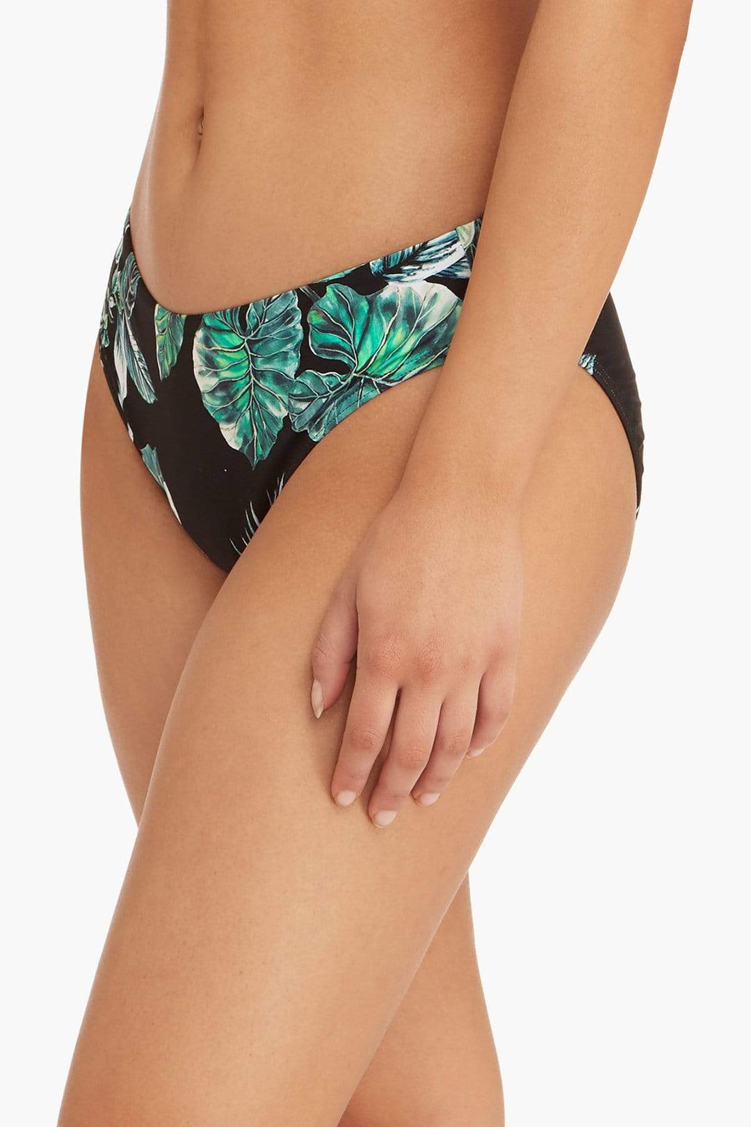 Full Coverage High Leg Bikini Bottom