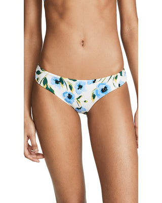 white bottoms with blue flowers