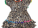 Ruffled Leopard Print Kid's Dress