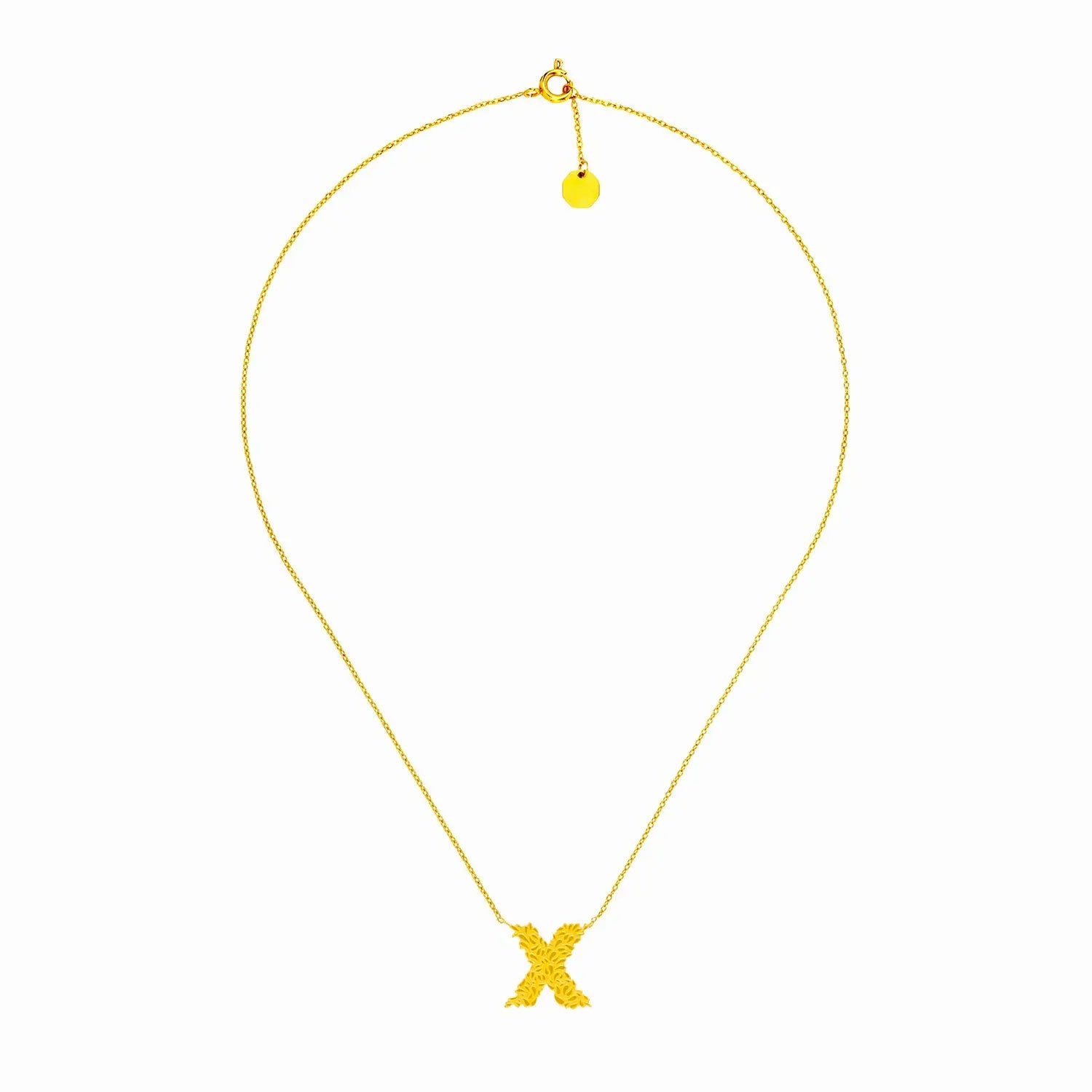 "X" necklace