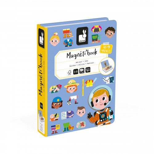 Janod Magnetibook - Mix & Match – Princess and the Pea