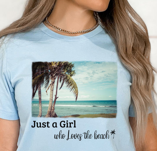 Life Is Better at The Beach Watercolor T Shirt