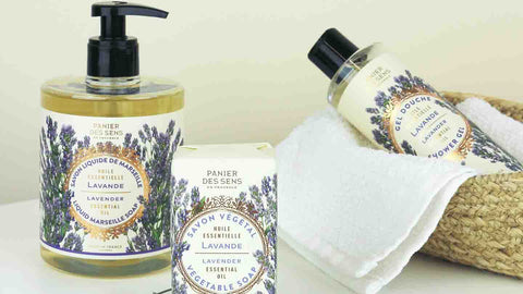Lavender-scented liquid Marseille soap Panier des Sens