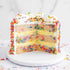 Vegan Gluten-Free Confetti Cream Cake