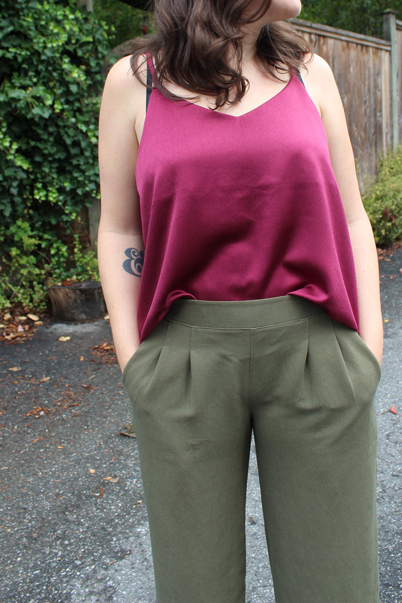 True Bias Ogden Tank and Emerson Crop Pants by Helens Closet