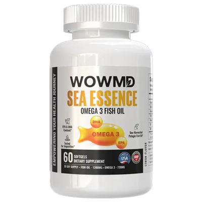 WOWMD Sea Essence Omega-3 Fish Oil