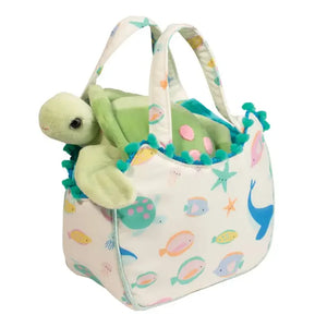 Sassy Sak Ocean Friends Turtle 6.5" - Stevenson's Toys & Games