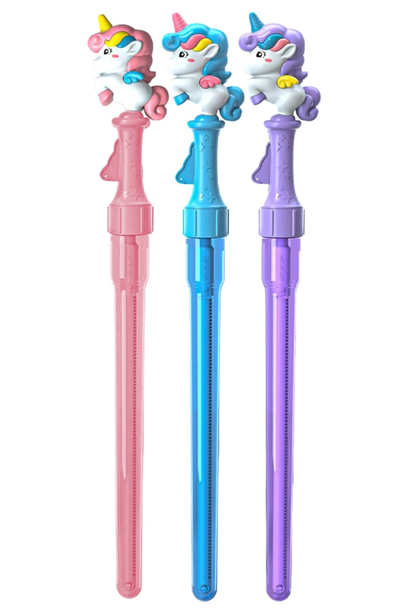 Unicorn Bubble Wand Individual