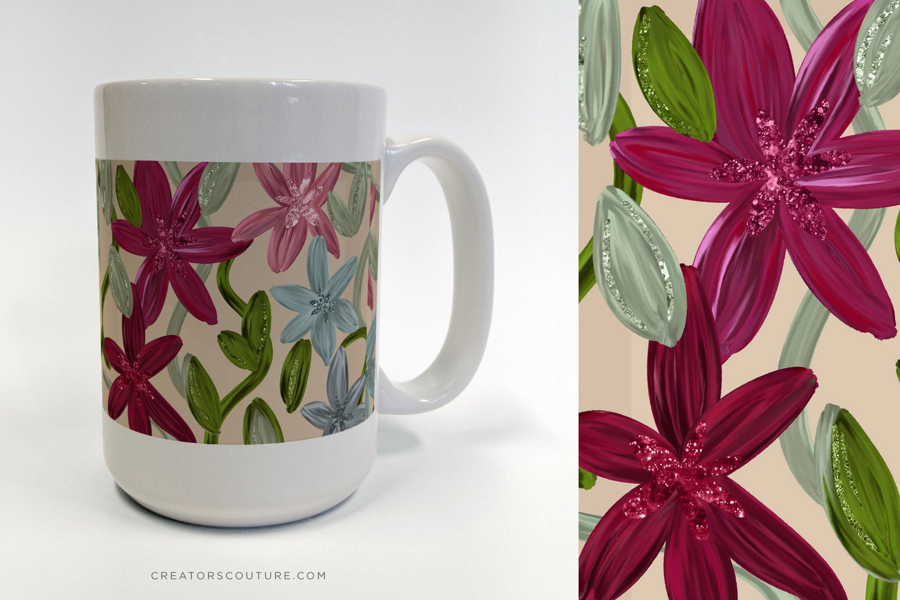 flower-illustration-photoshop-tutorial-print-on-demand-mug-design