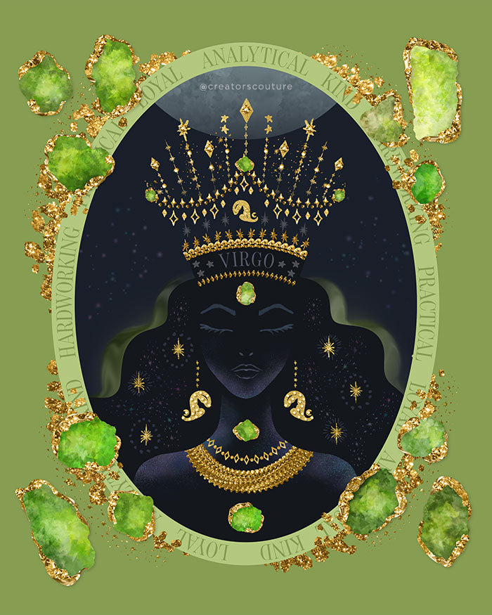 August Virgo: Peridot Birthstone