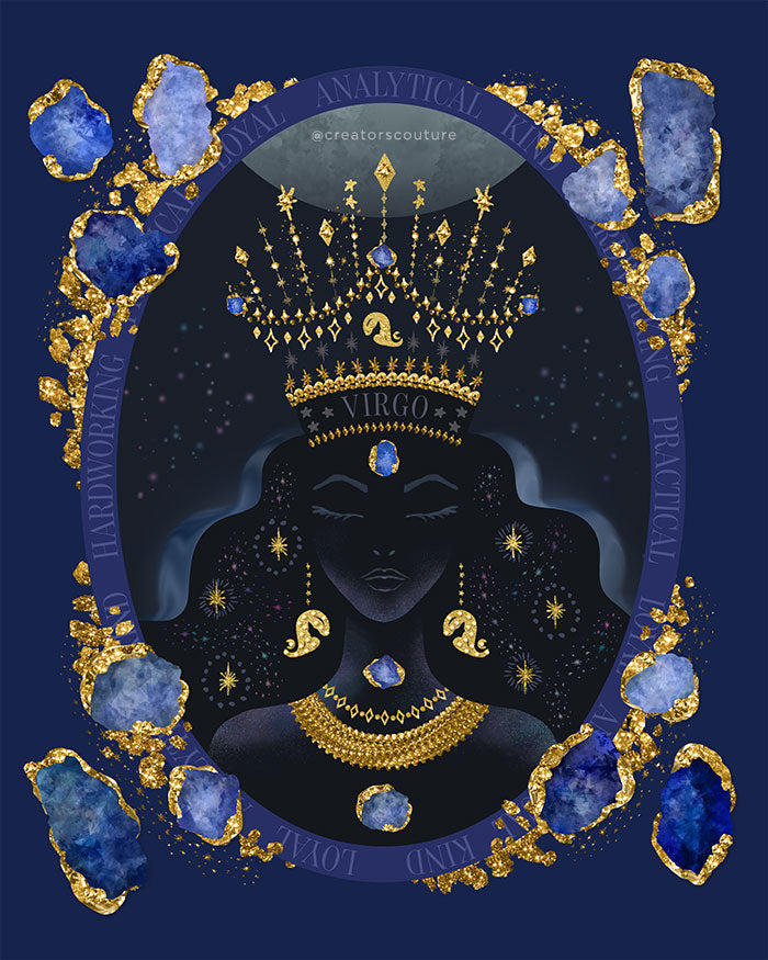 September Virgo: Sapphire Birthstone