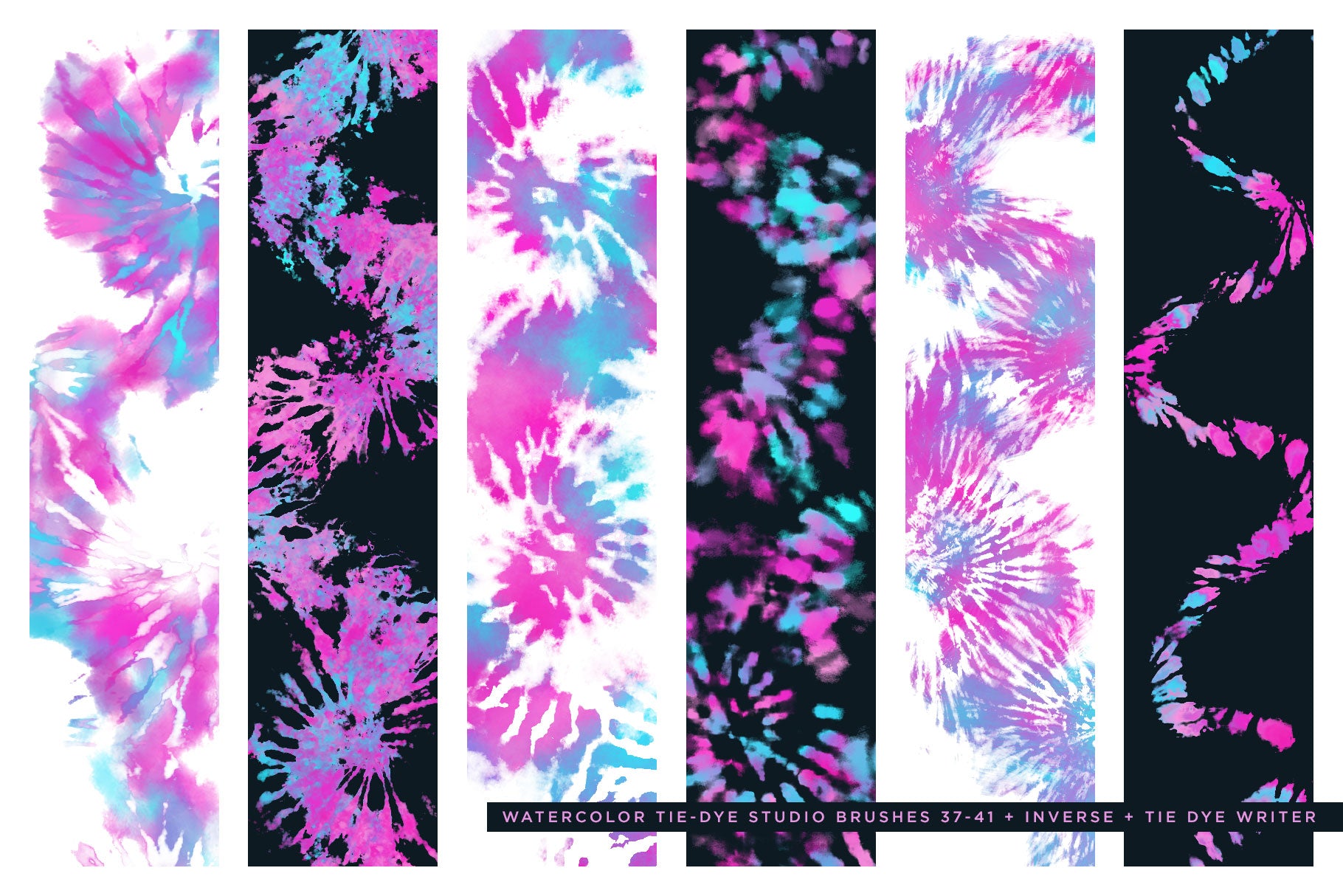 tie dye brushes photoshop free download