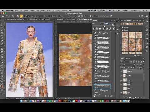 Textile & Fiber Color-Blending Photoshop Brushes | Couture & Runway In –  Creators Couture