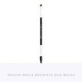 Deluxe Angle Brow Eye Liner Duo Brush