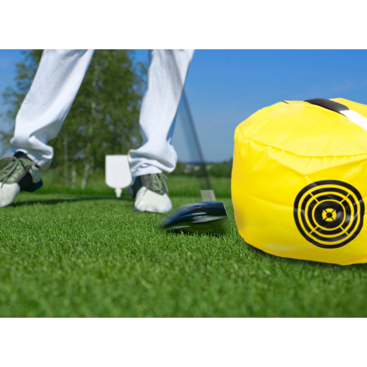 Sac de frappe de golf Golf Smash Impact Sac d’entraînement Haute densité  Lisse imperméable à l’eau Sac d’entraînement de golf Swing
