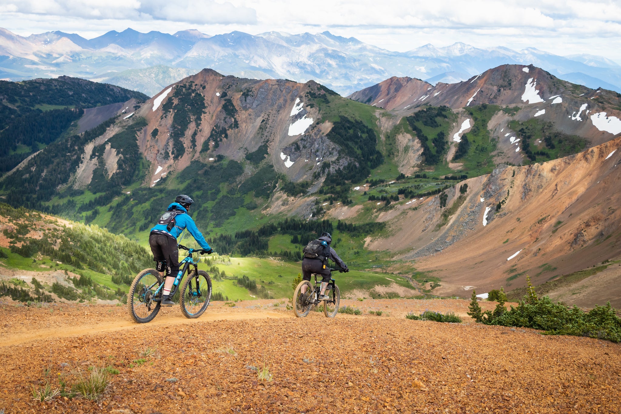 mountain biking