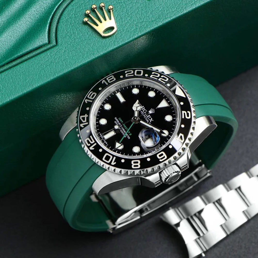 Rolex GMT-Master II on Everest Rubber Strap