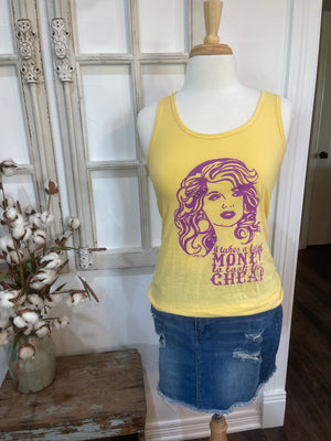 "Dolly" Racerback Tank - Presley Boutique 