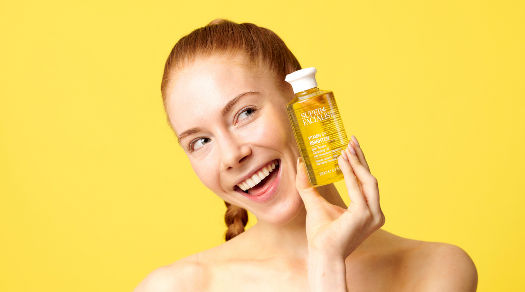 super facialist vitamin c cleansing oil