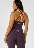 Lorna Jane Limited Edition Lotus Bra Tank Combo - Midnight Plum Image # 5