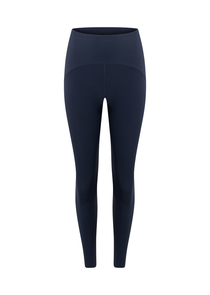 Lorna Jane Contour Sculpt No Chafe Ankle Biter Leggings - Platinum Navy Image # 7