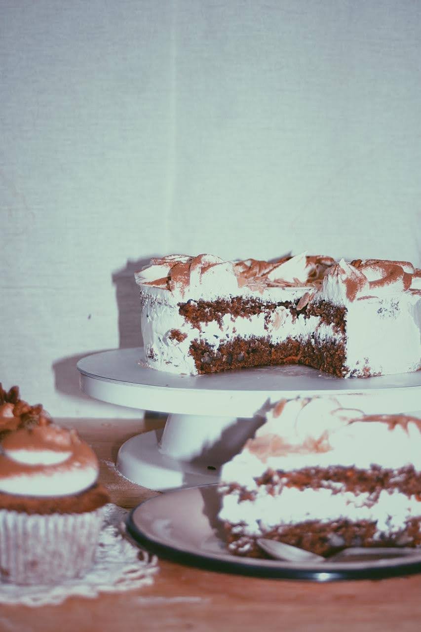 Pastel de zanahoria vegano - Vegaffins