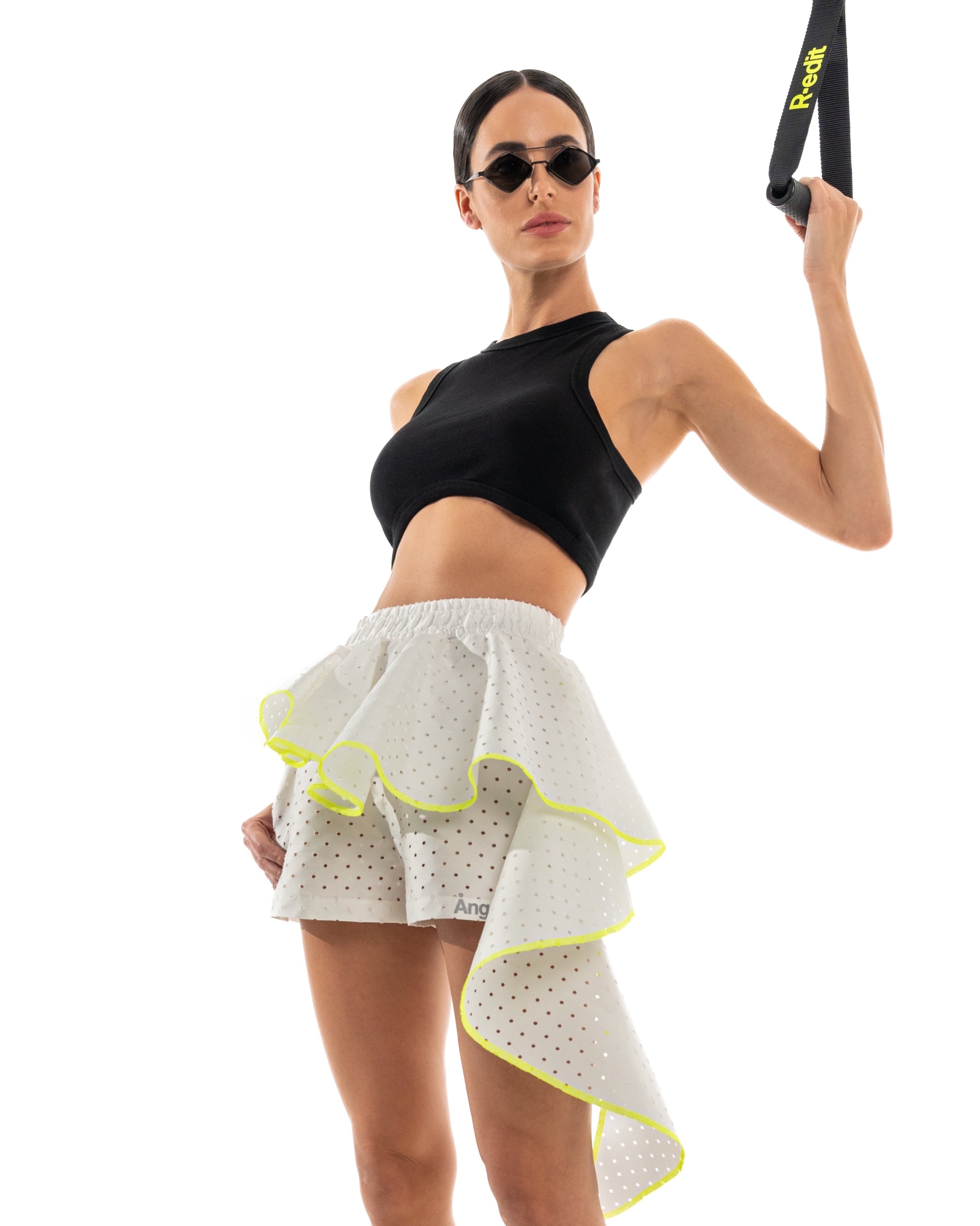 ASY RUFFLE SHORTS