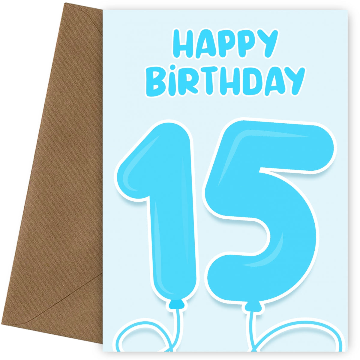 Personalised 15th Birthday Cards